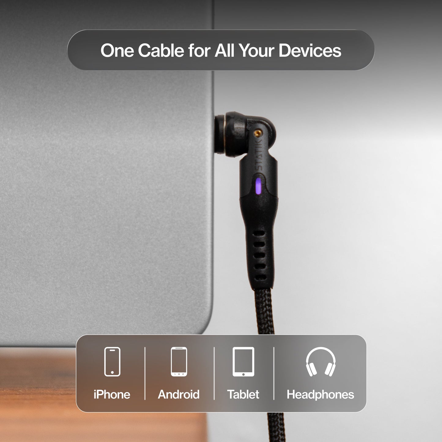 Statik® 360 | Universal Magnetic Charge Cable