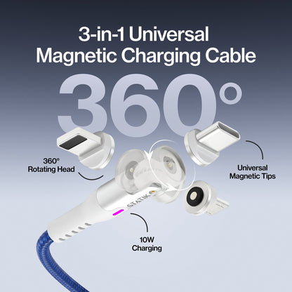 Statik® 360 | Universal Magnetic Charge Cable